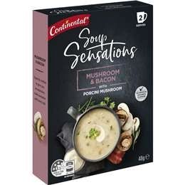 Continental Soup Sensations Mushroom & Bacon Serves 2 48g