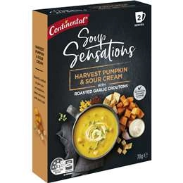 Continental Soup Sensations Harvest Pumpkin & Sour Cream Serves 2 70g
