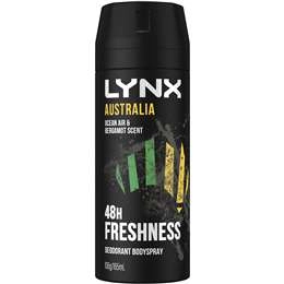 Lynx Deodorant Body Spray Australia 48h 165ml
