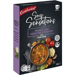 Continental Soup Sensations Moroccan Vegetable Medley Serves 2 68g