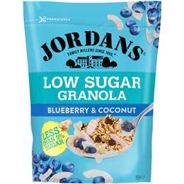 Jordans Low Sugar Granola Blueberry & Coconut 500g
