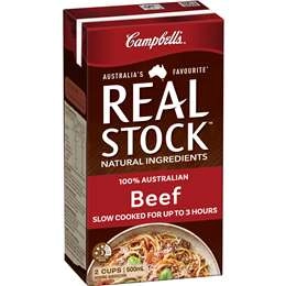 Campbell's Real Stock Beef Liquid Stock 500ml