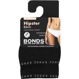 Bonds Ladies Hipster Bikini Size 8 Assorted 2 Pack