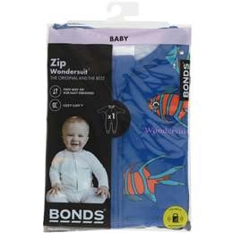 Bonds Zippy Wondersuit Size 0 Assorted Each