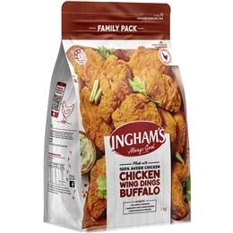Ingham's Buffalo Chicken Wing Dings  1kg