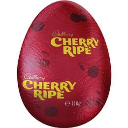 Cadbury Cherry Ripe Hollow Chocolate Easter Egg 110g