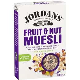 Jordans Fruit & Nut Muesli  600g