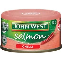 John West Chilli Salmon Tempters 95g