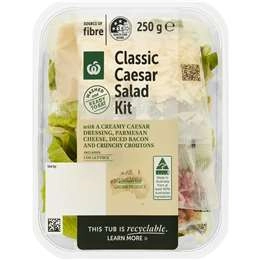 Woolworths Caesar Salad Kit Tub  250g
