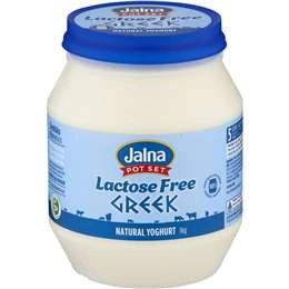 Jalna Lactose Free Greek Yoghurt  1kg