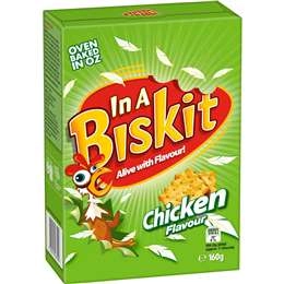  In A Biskit Chicken Crackers 160g