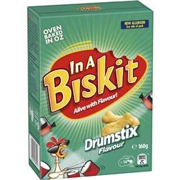  In A Biskit Drumstix Crackers 160g