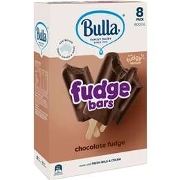 Bulla Fudge Bars  8 Pack