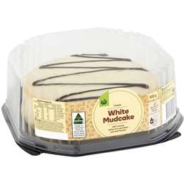 Woolworths Mud Cake White 600g