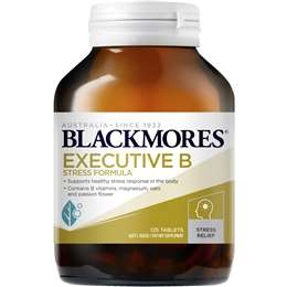 Blackmores Executive B Vitamin B Stress Support Tablets 125 Pack