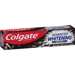 Colgate Whitening Toothpaste Advanced Whitening Charcoal 180g