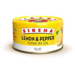 Sirena Tuna In Oil With Lemon Pepper 95g