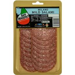 San Marino Milano Mild Salami  100g
