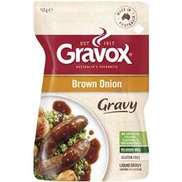 Gravox Brown Onion Liquid Gravy Pouch  165g