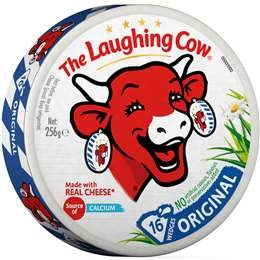 Laughing Cow Cheese Original Wedges 256g
