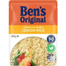 Ben's Original Lightly Flavoured Lemon Rice  250g