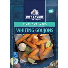 Just Caught Classic Crumbed Whiting Coujons 800g
