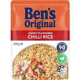 Ben's Original Lightly Flavoured Chilli Rice  250g