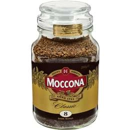 Moccona Freeze Dried Instant Coffee Classic Dark Roast 200g