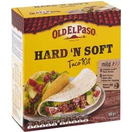 Old El Paso Hard 'n Soft Taco Kit Mexican Style 350g