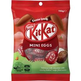 Kitkat Milk Chocolate Mini Easter Eggs 110g