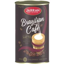 Jarrah Brazilian Café Latte Instant Coffee 250g
