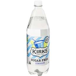 Kirks Sugar Free Lemonade Soft Drink  Bottle 1.25l