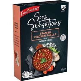Continental Sensations Spanish Chicken Paella With Rice 61g