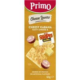 Primo Cheesy Kabana Cheese & Arnotts Shapes 53g