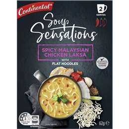 Continental Sensations Spicy Malaysian Chicken Laksa With Noodles 62g