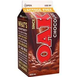 Oak Choc Lactose Free Milk  600ml