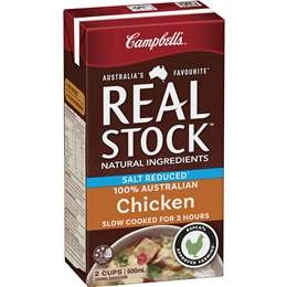 Campbell's Real Stock Chicken Salt Reduced Liquid Stock 500ml
