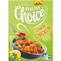 Mccain Healthy Choice Lemon Herb Chicken Frozen Meal 350g