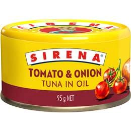 Sirena Tomato & Onion Tuna In Oil 95g