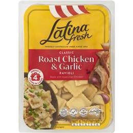 Latina Fresh Roast Chicken & Garlic Ravioli Pasta 625g