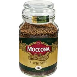 Moccona Freeze Dried Instant Coffee Espresso Style 200g