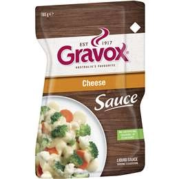 Gravox Cheese Sauce Liquid Pouch  165g