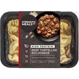 Strength Meals Co Beef Tortellini Bolognaise 350g