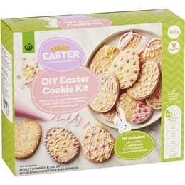 Woolworths Decorate Your Own Easter Cookie Kit 12 Pack
