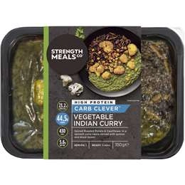 Strength Meals Co Vegetable Indian Curry  350g