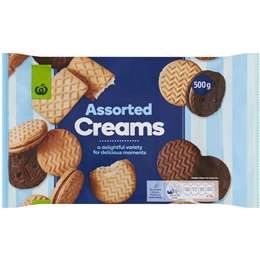 Woolworths Creams Assorted 500g