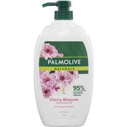 Palmolive Body Wash Shower Gel Naturals Cherry Blossom 1l