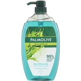 Palmolive Body Wash Shower Gel Naturals Sea Minerals 1l