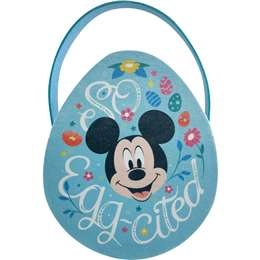 Disney Easter Felt Basket Mickey & Minnie Each