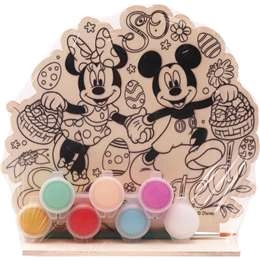 Disney Easter Paint Your Own Wood Kit Mickey & Minnie Each